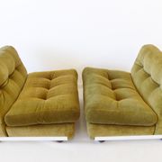 Ensemble de 2 chauffeuses de Mario Bellini 70s