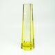 Art Deco vase, crystal, Moser, Czechoslovakia, 1930s