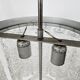 Murano glass chandelier with 14 tubular pendants