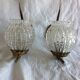 Paire d'appliques vintage