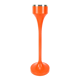 Orange standing ashtray