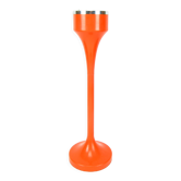 Orange standing ashtray