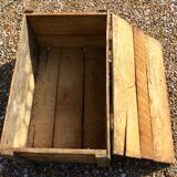 1925 menier chocolate wooden box