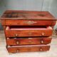 Commode empire en acacias