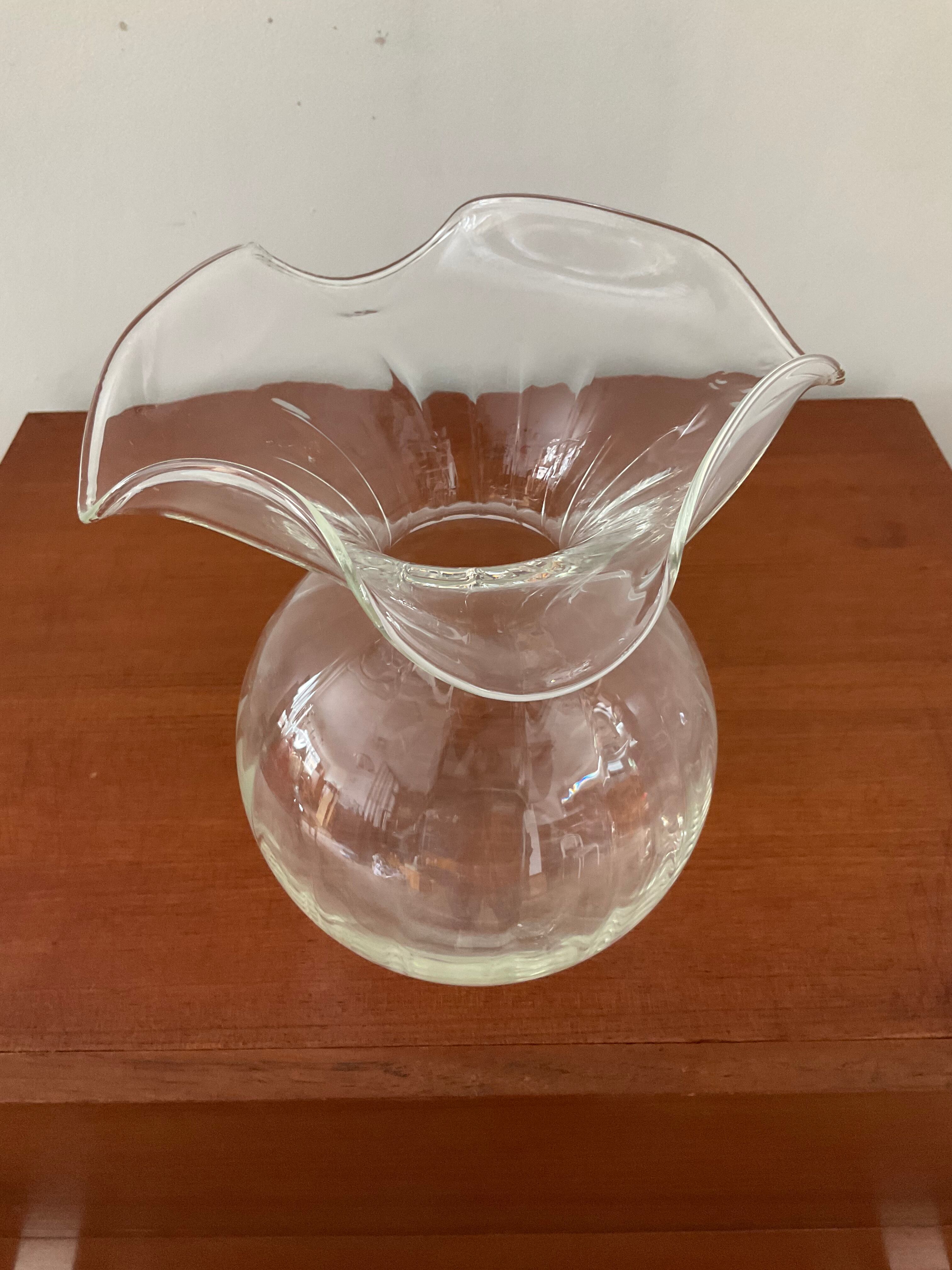 Handkerchief neck vase from the 70s and 80s made in Italy