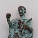 Bronze statuettes Venus de Milo and a Roman.