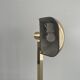 Large modernist desk lamp in brass by Hillebrand, 1960s, Germany.