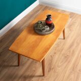 Retro teak 1960s scnadart mid century coffee table