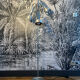 German floor lamp with 3 lights