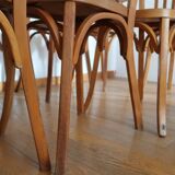 Set of 10 baumann bistro chairs