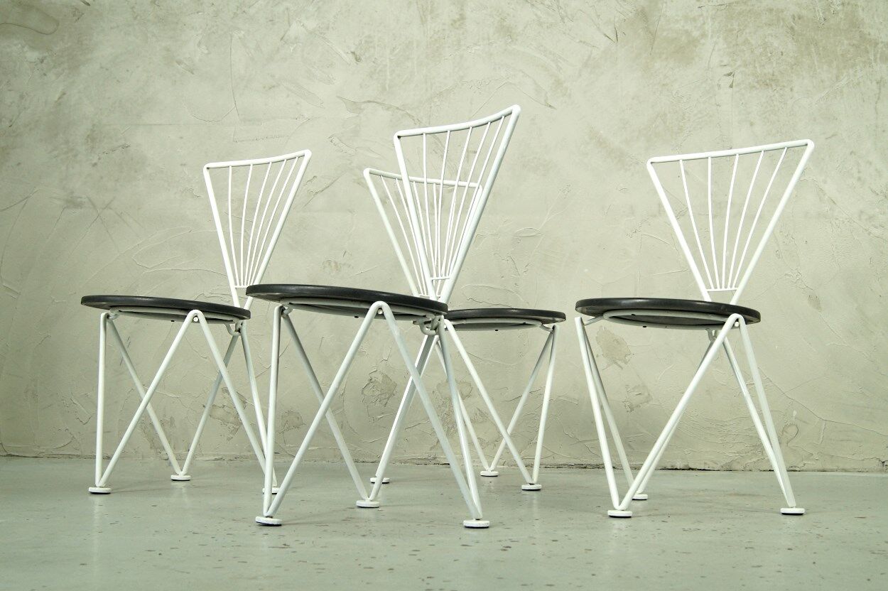 Italian chairs by Jochen Hoffmann for Bonaldo, 1980