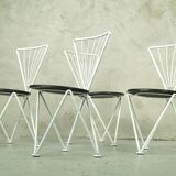 Italian chairs by Jochen Hoffmann for Bonaldo, 1980