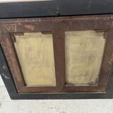 Oil on canvas "Seascape and Mountains" 19th century