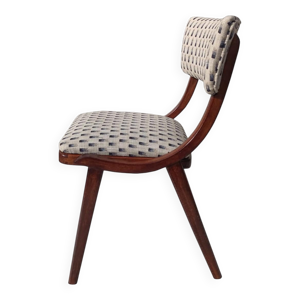 chaise Bumerang Mid-Century - blanc