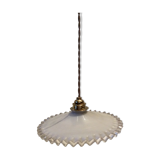 Vintage opaline suspension