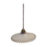 Vintage opaline suspension