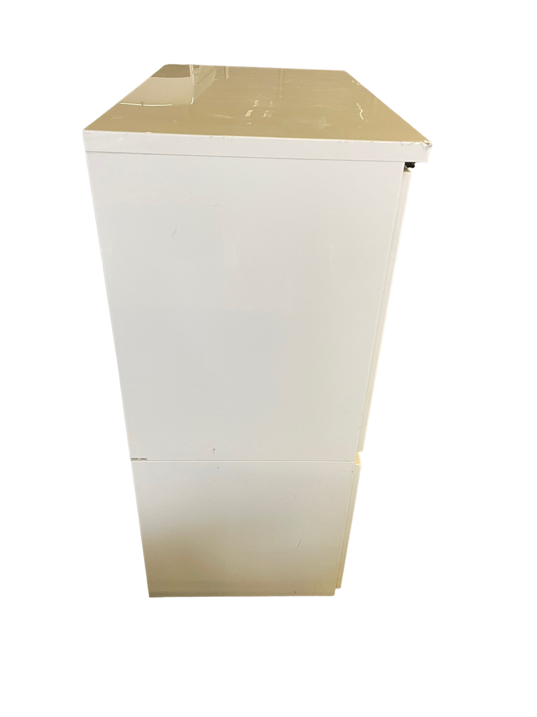 David Lange white lacquered wooden furniture