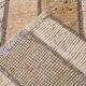 2x9 Soft Pastel Brown & Beige Turkish Runner Rug, 61x266Cm SK 21389