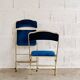 Lafuma vintage blue folding chair