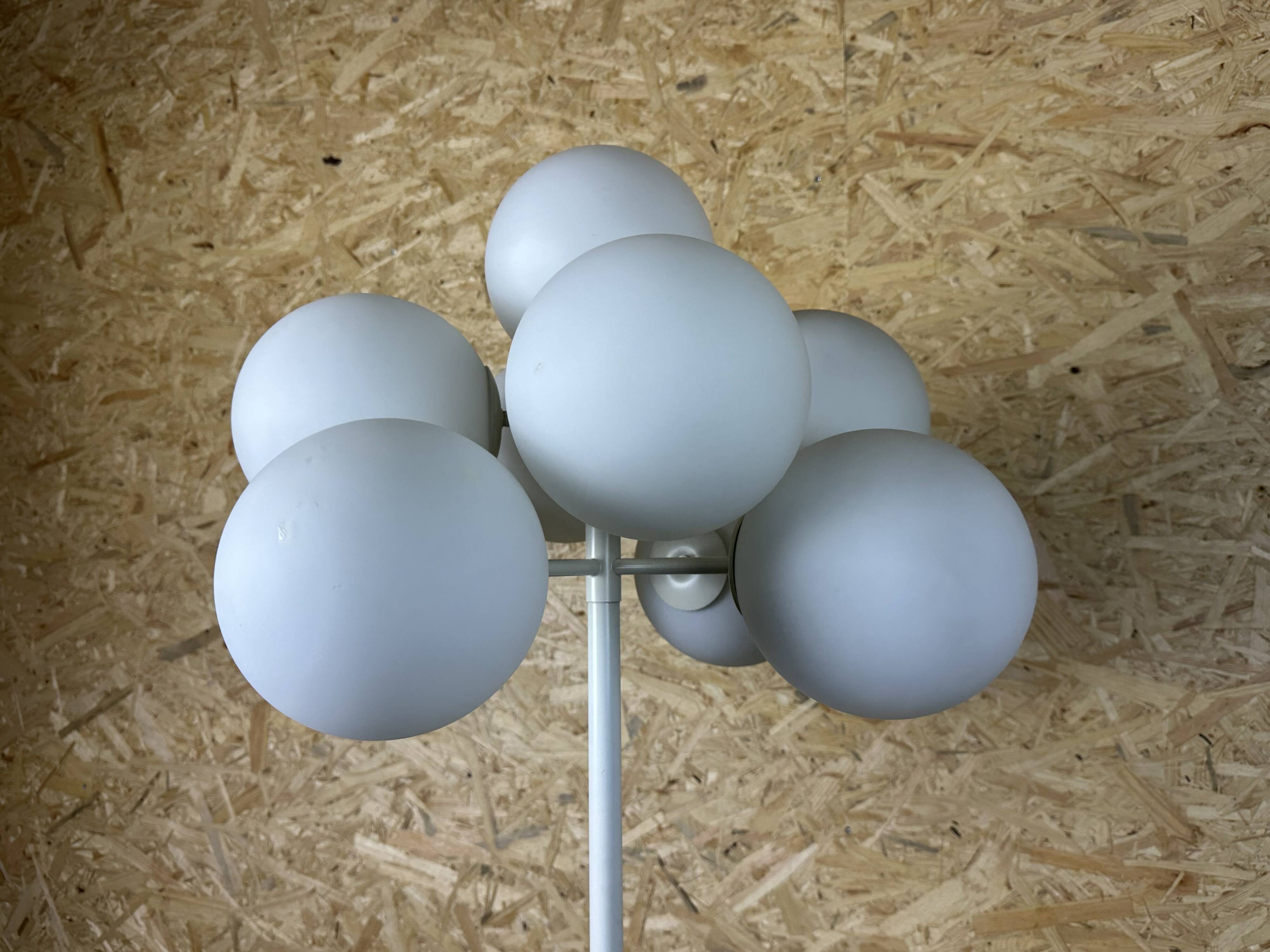60s 70s floor lamp ball lamp by ER Nele for Temde Leuchten Switzerland