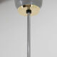 Space Age Metal Pendant by LUDIB Bratislava, Czechoslovakia, 1960's
