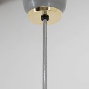Suspension en métal de l’ère spatiale par Ludib Bratislava, Tchécoslovaquie, années 1960