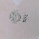Oval plate in Villeroy & Boch earthenware model 1562 L 45.5 cm