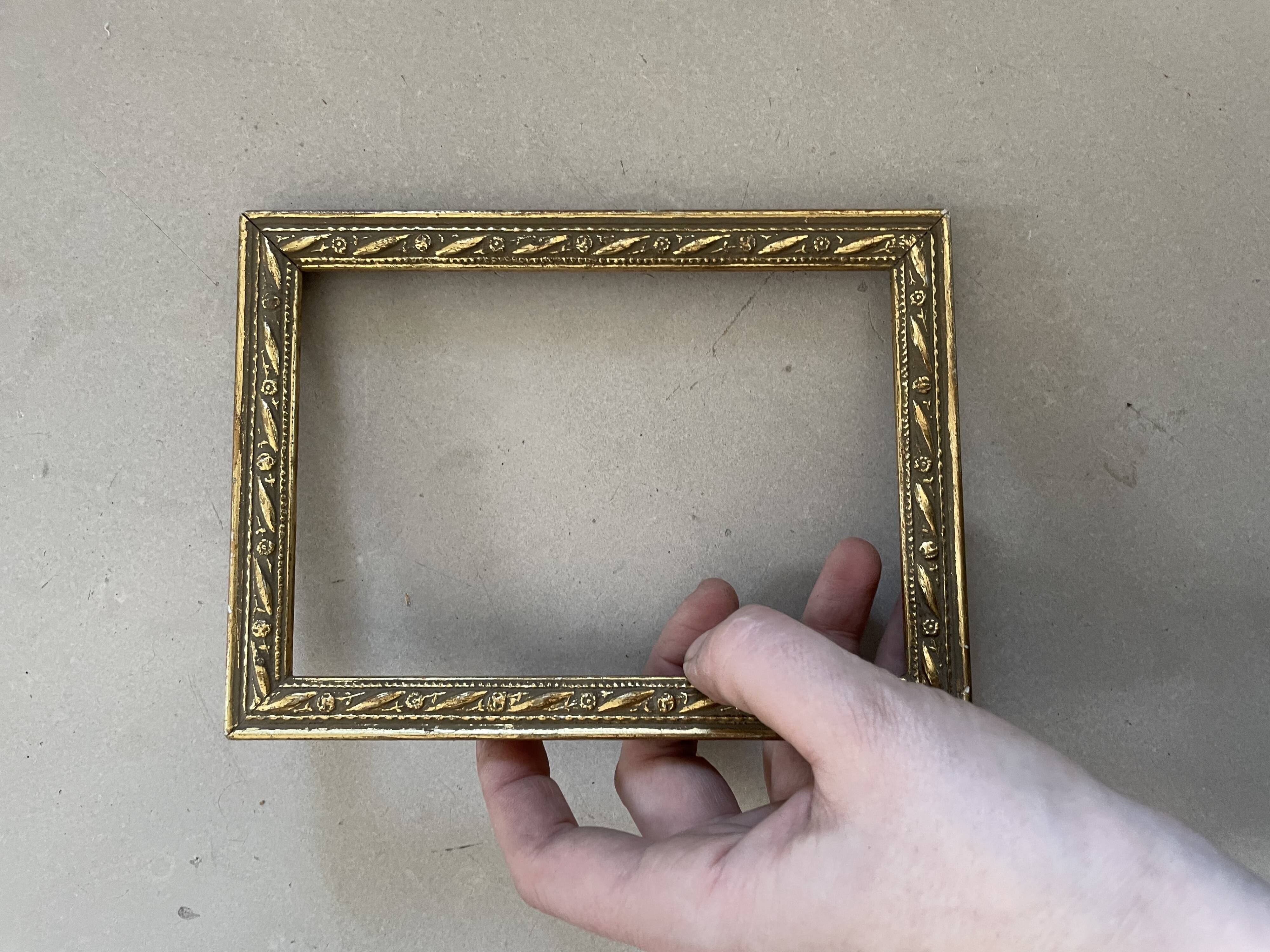 Small golden frame 17x13cm