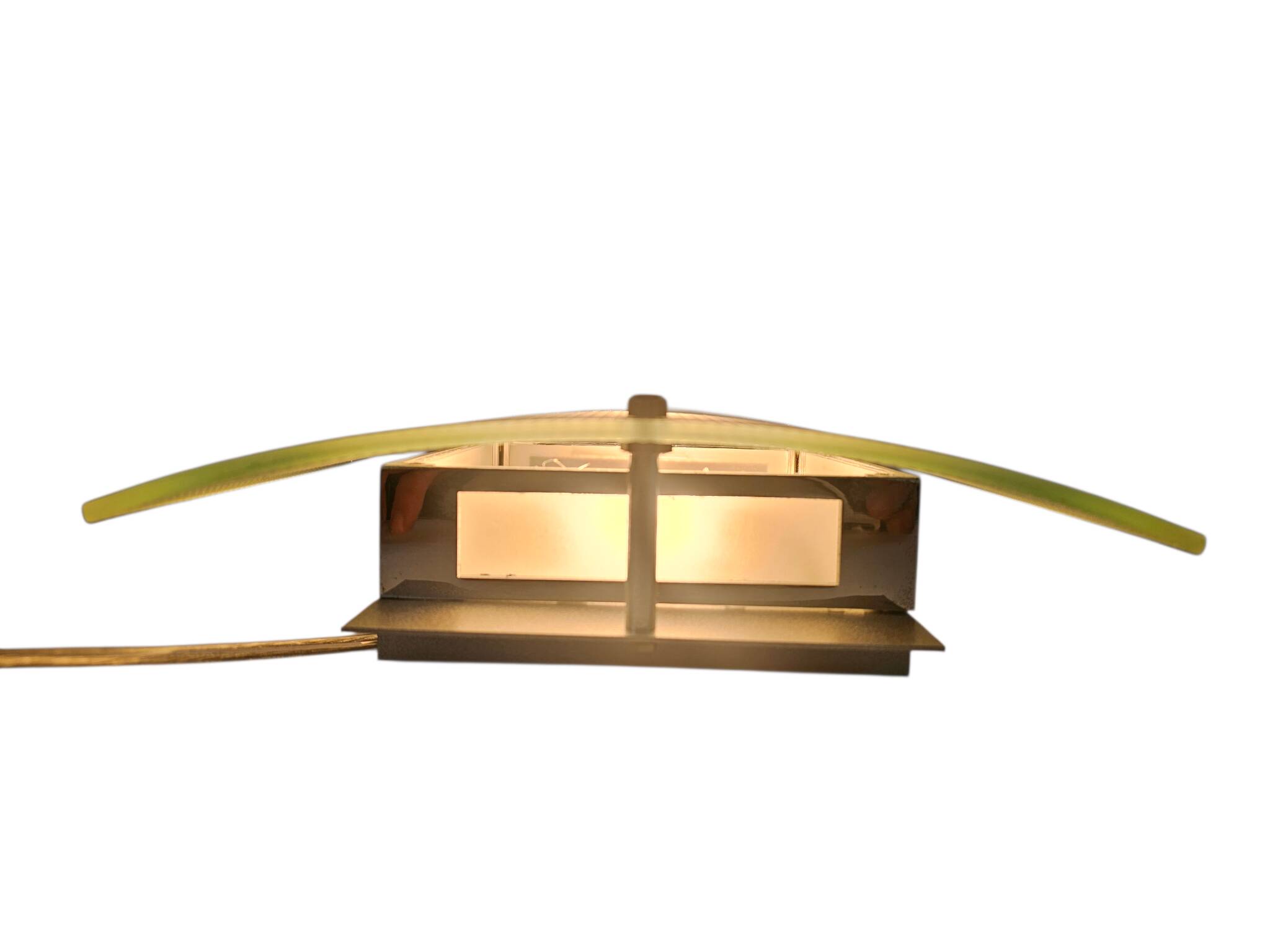 Faladesa & idearte - wall lamp - frosted glass - metal - Spain - 80s