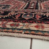 Handmade Persian carpet Tuiserkan 219x129cm