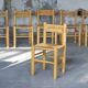 Chaises de salle à manger style Perriand
