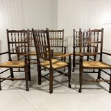 Farmhouse dining arm chairs 1900’s