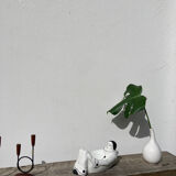 White Pierrot ashtray / soap dish / pocket tray