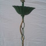 Chandelier wrought iron flowers with 6 lights