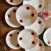Set of 11 vintage deep plates, Scherzer Bavaria