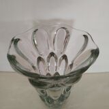 Vase model Etruscan crystal of sevres 20 cm