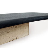 Stone side table