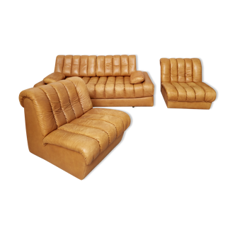 de Sede DS-85 Sofa set sofa bed + two armchairs