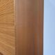 Vintage tambour cabinet - archive in oak