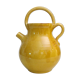 Enamelled terracotta jug