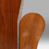 Set of 2 Art Deco Armchairs in Walnut Veneer, France 1930s