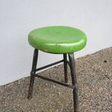 Tabouret industriel scandinave années 1930s.
