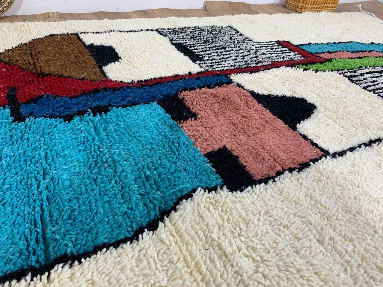 Handmade Moroccan Berber rug 250 x 150 cm