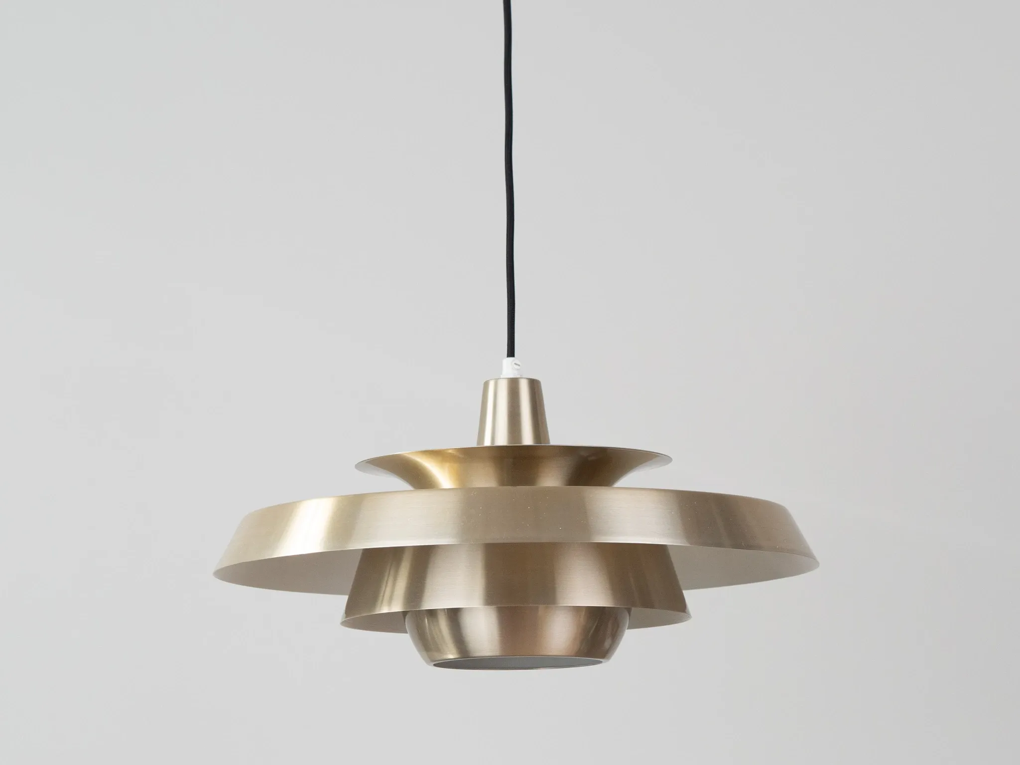 Suspension Superlight vintage danoise par David Mogensen, années 1980