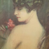 Old framd portrait