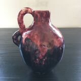 Purple artist vase