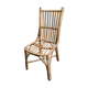 Chaise en rotin vintage