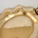 Vintage Modernist Italian Ornate Brass Serving Platter
