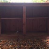 English style in pitch pine buffet