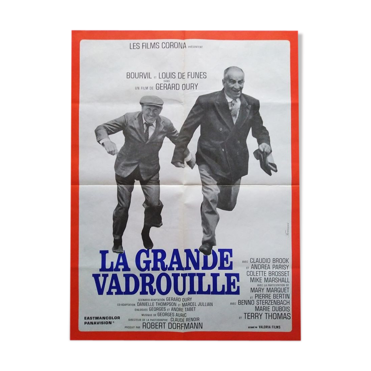 The great mop original poster 1966 Louis De Funès Bourvil